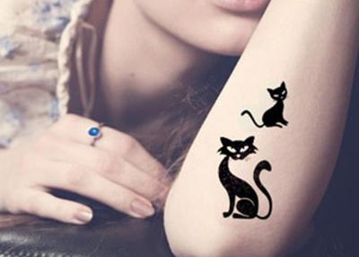 China Cosmetic Standard Coulurful Cute Designs Body Skin Safe Temporary Tattoo Sticker for sale