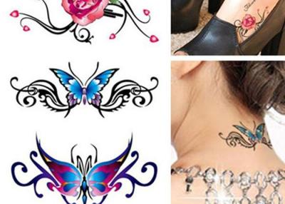 China Long Lasting Removable Body Tattoo Body Art Temporary Tattoo Sticker for sale