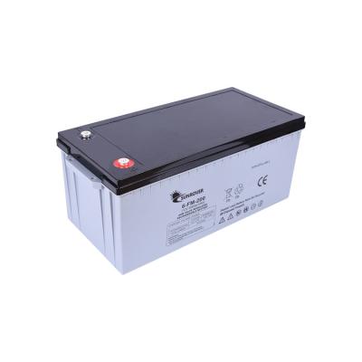 China Machinery Solar Maintenance Free Batteries Gel Battery 12V 200Ah With TUV Ce Rechargeable for sale