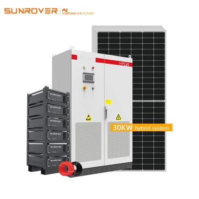 China Home Off Grid Hybrid Home Use 5kva 5kw 5000w 6kva 10kw 15kva 15kw OEM PV Power Kit Available Solar Power System With Battery for sale