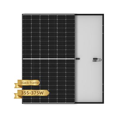 China Commercial high efficiency all black 385W 390w 395w 400w solar panel for project use wholesale solar panel manufacturers for sale