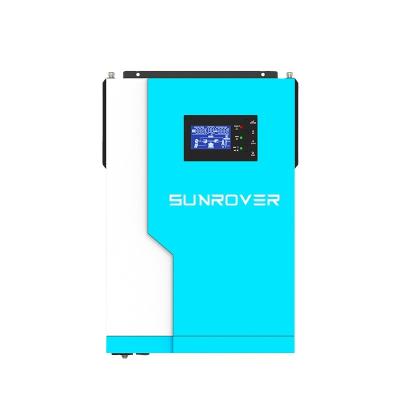 China 100A MPPT 3.5KW 5.5KW Solar Controller Off Grid Hybrid Solar Power Inverter For Home System 100*300*440mm for sale