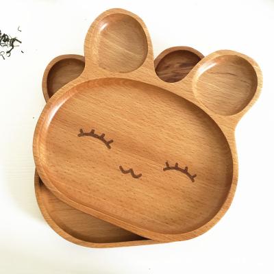 China Disposable Customize Design 8 Inch 10 Inch Plate Dish Ceramic Dinnerware Square Set Kids Bamboo Dish for sale