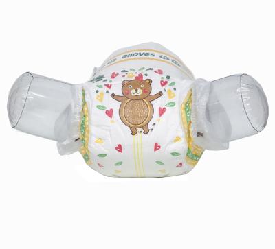 China New best quality printed diaper paales bebes de baby tela cheapest disposable diaper for sale