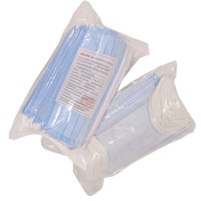 China Allloves Comfortable Medical Mask Disposable Face Mask 3 Ply Surgical Mask for sale