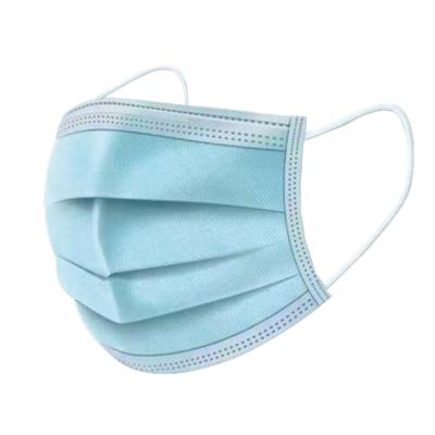 China Breathing Mask Comfortable Medical Disposable Face Mask 3ply for sale