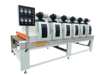 China SPC LVT Floor Automatic UV Coating Machine For Wood 20-35m/Min for sale