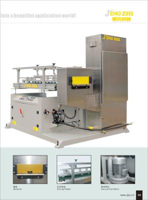 China Vacuumspraying Floor Surface Coating Machine UV Roller Coater voor keramische tegels Te koop