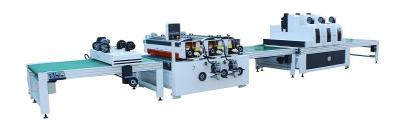 China SPC Flat Wood UV Printing Lacquer Coating Machine 380V Three Phase for sale