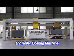 mdf chipboard uv coater coating machine for digital print 3phase