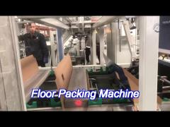 hot melt adhesive floor packing machine for wpc floor wrapping