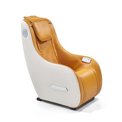 China Bluetooth System Mini SL Form Health Care Sleeping Sliding Slim Line Shiatsu Massage Chair for sale