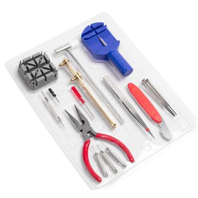 China 16PCS DIY Head Multi-Used Screwdriver Watch Repair Tool Kit, Watch Band Pin Remover Case Opener Needle-Nose Screwdriver Pliers Slotted Tool Kit Te koop