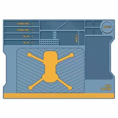 China Drone Motherboard Repair Electronic Shield Insulation Storage Parts Desktop Waterproof Work Platform for sale