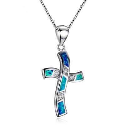 China Hot Sale Cute Christian Gold Plated 925 Stamped Special Cross Pendant Necklace Jewelry for sale