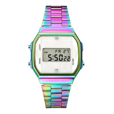 China Not Specified New Arrival 2019 Shine Colored Digital Watches For Women Sunflower Tornasol Luxury Watch for sale