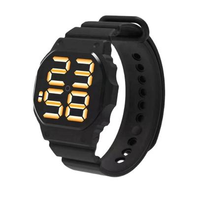 China Unisex hot selling manufacturers direct selling new waterproof contact led electronic sports watches student men's and women's watches for sale