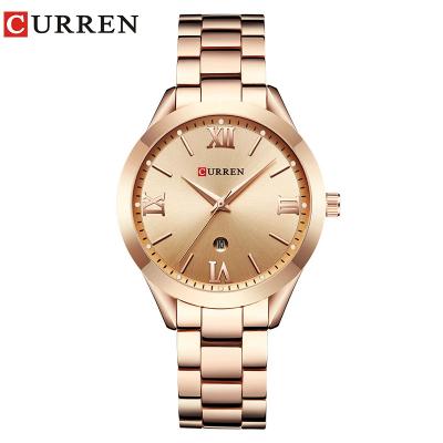 China CURREN Women Gold Watch Women Watches Ladies Creative Steel Women's Bracelet Watches Female Clock Relogio Feminino Montre Femme for sale