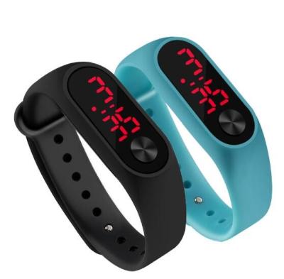 China Non-Specific Fashion Men Led Digital Watch Women Yoga Silicone Sports Casual Wristwatch Kids Children Watches Outdoor Wristwatches Clock for sale