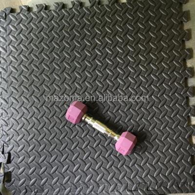 China Durable Interlocking Puzzle Fitness Gym Flooring Mat for sale