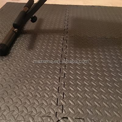 China Durable Interlocking Puzzle Fitness Gym Flooring for sale