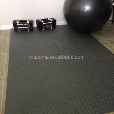 China Fitness Gym Equipment Durable Inter Locking Protective Tiles for sale