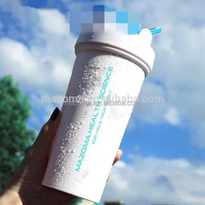 China Custom Viable Fitness Sports Gym Protein Shaker Bottle for sale