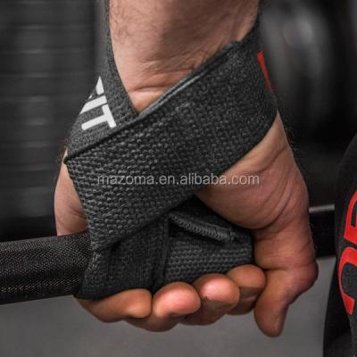 China Bodybiulding Custom Weightlifting Straps for sale