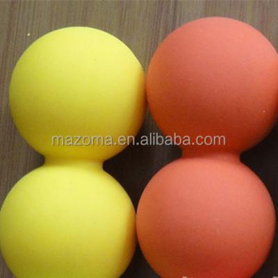 China Dual Massage Therapy Peanut Massage Lacrosse Ball for sale