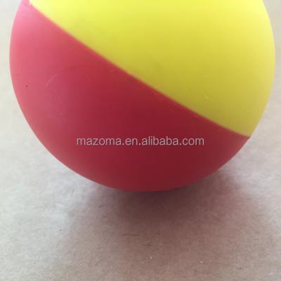 China New Arrival Two Tone Color Therapy Massage Lacrosse Ball Massage for sale