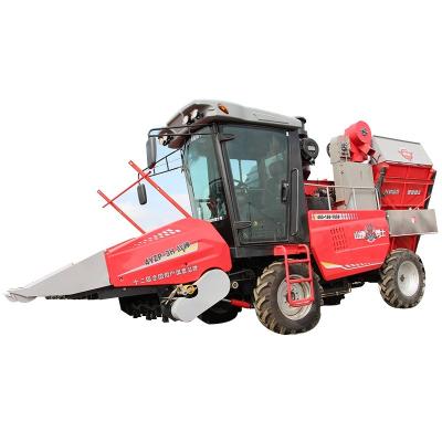 China KLAAS Brand 4YZP-3H 3 Rows Maize Harvester Self Propelled Type Maize Corn Harvester for sale