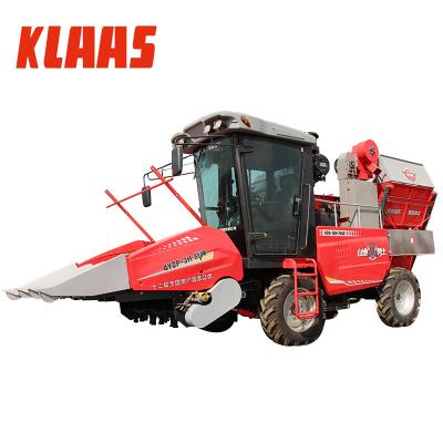 China KLAAS 3 rows maize harvester self propelled type maize harvester for sale for sale