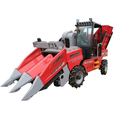 China Agricultural double rows 450-700mm corn maize harvester for sale corn harvester factory for sale