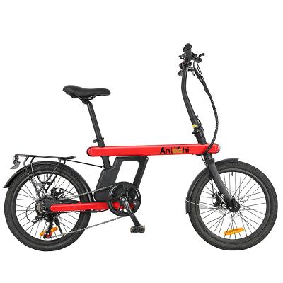 China ANLOCHI 2021 New Design 20inch 250w Aluminum Alloy Mini Electric City Bike Super Electric Bike for sale