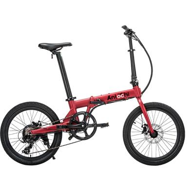 China ANLOCHI Aluminum Alloy Fashion Light Style Folding Bike 20 Inch 350W MI Electric Bicycle Folding Electric Bike for sale