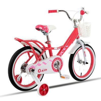 China Girls Bike Wholesale ANLOCHI Safety Baby Cycle For 3 To 10 Years Old 4 Wheels 12 Inch Cycle Air Tire With CE for sale