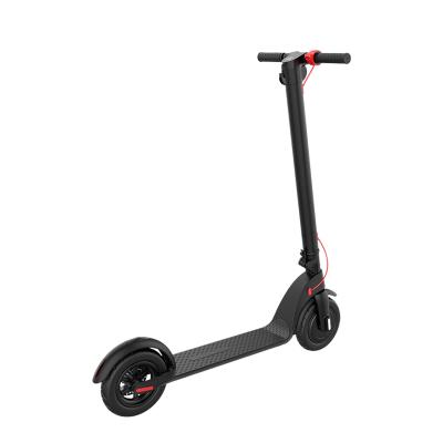 China Anlochi 2021 Unisex Easy Folding Two Wheel Pure Electric Scooter x2 350W 8.5 Inch Tire Motor e Scooter Cheap For Adult for sale