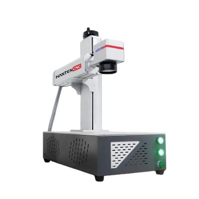 China Laser Marking Mopa Fiber Laser Marking Machine 30W Triangel Fiber Laser Marking Machine With Rotary for sale