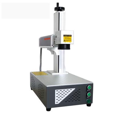 China Laser Marking JPT Mopa M6 Mini Portable Fiber Laser Color Fiber Laser Machine 30W for sale