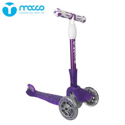 China Safety Macco Mini Adjustable Height And Foldable Children's Scooter Scooter Candy-Purple for sale