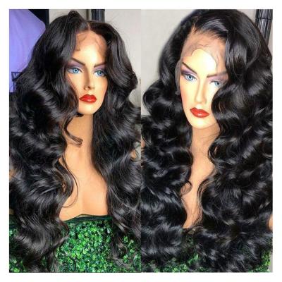 China Pure Original Natural Black Hair Sisi Beauty 8Inch-14Inch Brazilian 4X4 Closure Wig Hair,Wholesale Price Loose Wave Lace Band Wigs for sale