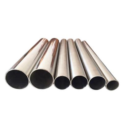 China Construction ASTM A312 Polished Decorative Tube 201 304 Round 304L 316 316L Schedule 10 Stainless Steel Tube for sale