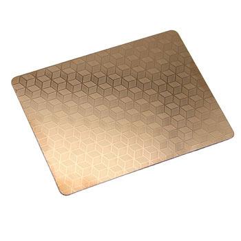 China High Temperature Applications Customized High Quality 304 Cold Rolled Stainless Steel Color Embossed Decorative Sheet for sale