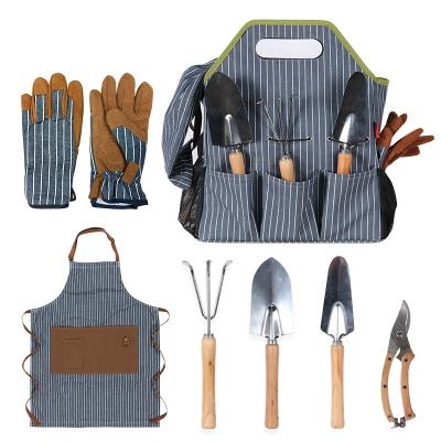 China CHANGRONG Best Large 8 Piece Hand Garden Storage Tote Bag Gardening Gift Custom Outdoor Durable/Waterproof/Large/Multifunctional Tool Kit Set for sale