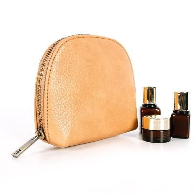 China Soft Custom Portable Roller Bottle Travel Essential Oil Bottle Bag Leather Pouch for sale