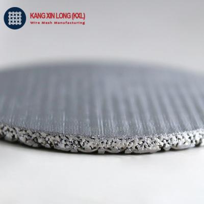 China Plain Weave 316 SS Mesh Sintered Wire Mesh Powder Sintered Titanium Mesh for sale