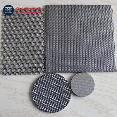 China Plain Weave Ss316 Filter Mesh Product Filter Sinter Mesh Titanium Sintered Mesh for sale