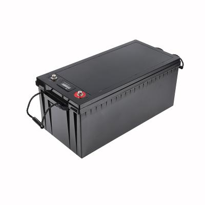 China Uninterruptible Power Supplies Cheap Price 3000-8000 Cycle Times 12V 200AH LiFePO4 Battery With Bluetooth Smart BMS For Marine Use Fast Delivery for sale