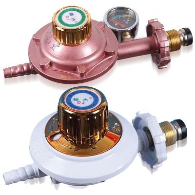 China Zinc/Alu regulator lpg pertamina pressure reducing valve for gas tank gas lpg regulator for sale