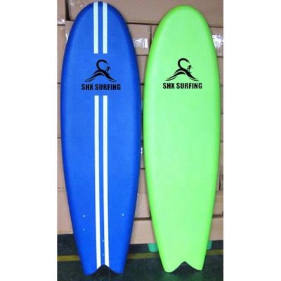 China SHX China factory direct soft top surfboard unisex with fast delivery for sale